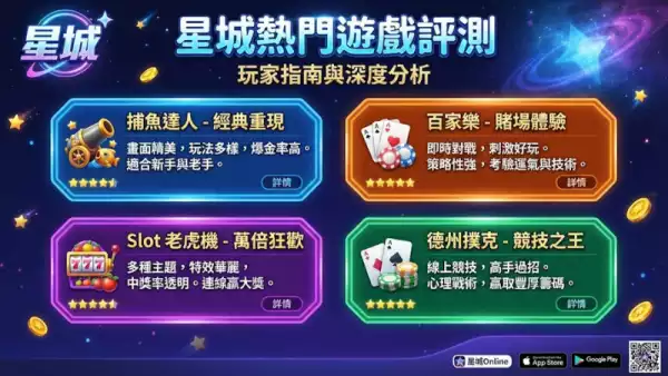 星城熱門遊戲評測