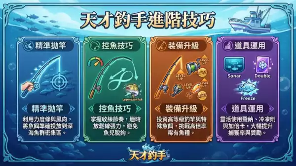 天才釣手進階技巧