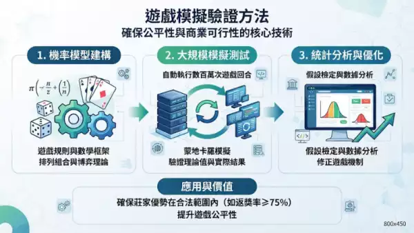 遊戲模擬驗證方法