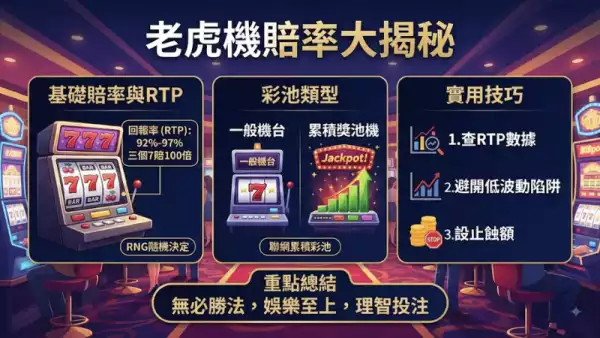 老虎機賠率大揭秘