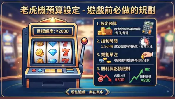 老虎機預算設定
