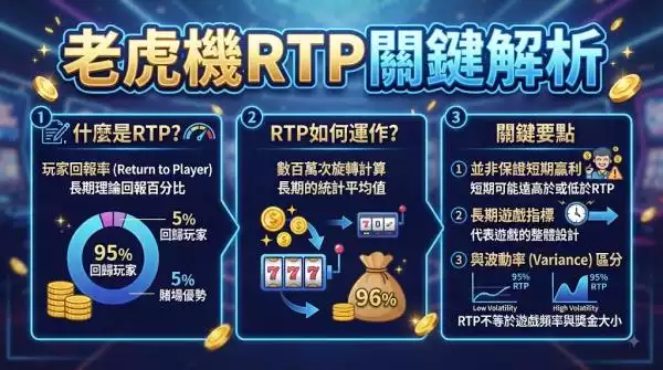 老虎機RTP關鍵解析