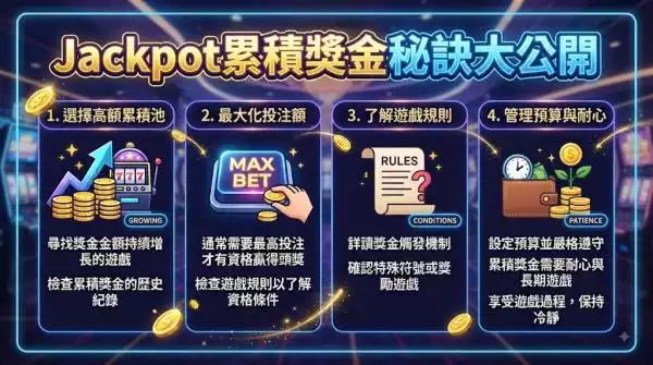 Jackpot累積獎金秘訣大公開