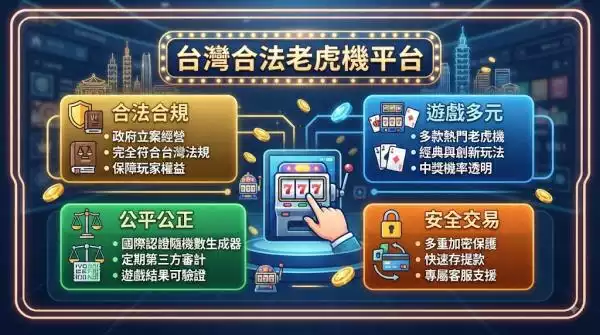 台灣合法老虎機平台