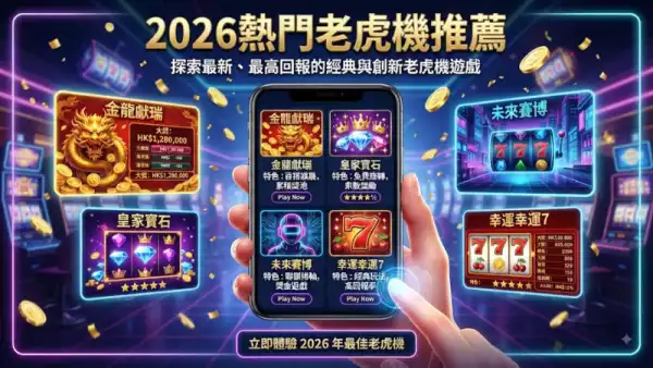 2026熱門老虎機推薦