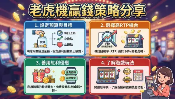 老虎機贏錢策略分享
