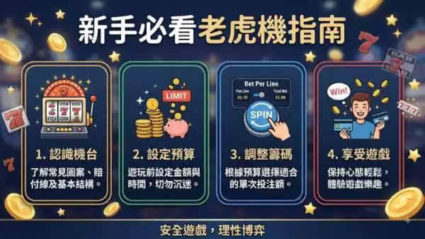新手必看老虎機指南:從玩法到策略一次掌握