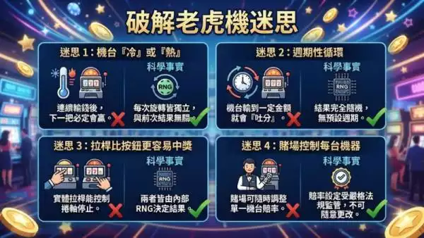 破解老虎機迷思:揭開角子機背後的真相