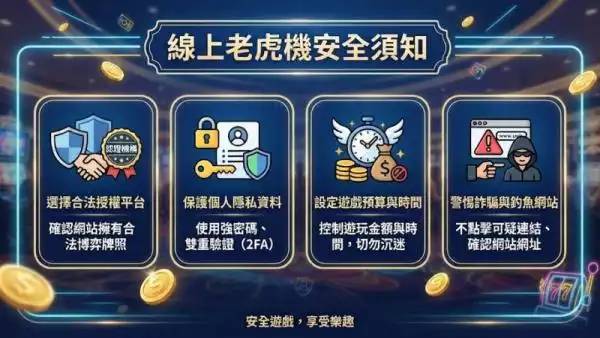 線上老虎機安全須知:2026年玩家必看攻略