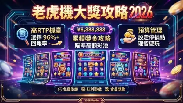 老虎機大獎攻略2026