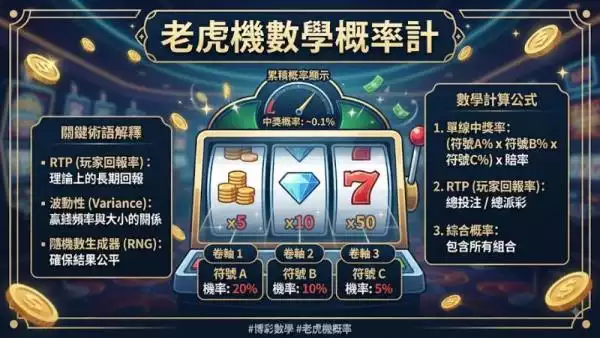 老虎機數學概率計