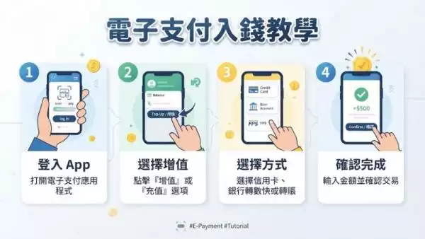 電子支付入錢教學