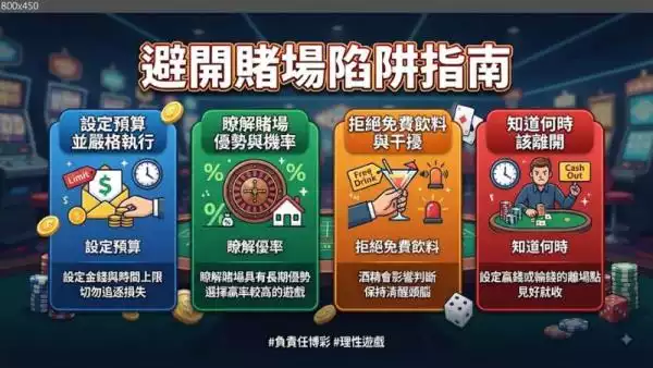 避開賭場陷阱指南