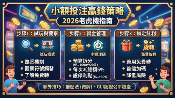 小額投注贏錢策略
