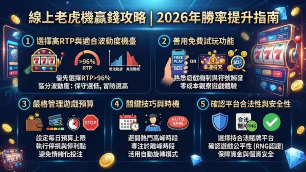線上老虎機贏錢攻略
