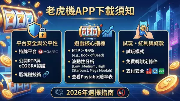 老虎機APP下載須知