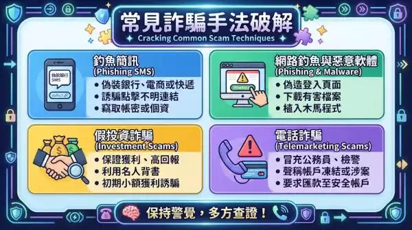 常見詐騙手法破解