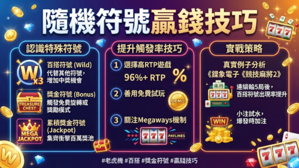 隨機符號贏錢技巧