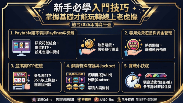 新手必學入門技巧