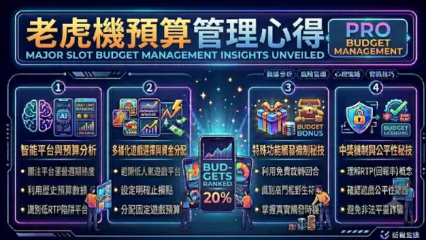 老虎機預算管理心得