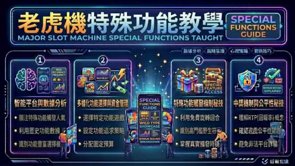 老虎機特殊功能教學