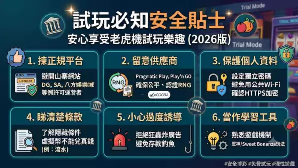 試玩必知安全貼士