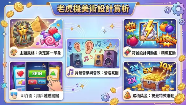 老虎機美術設計賞析