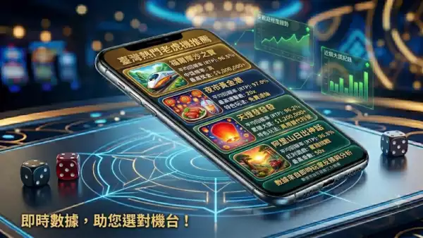 臺灣熱門老虎機推薦