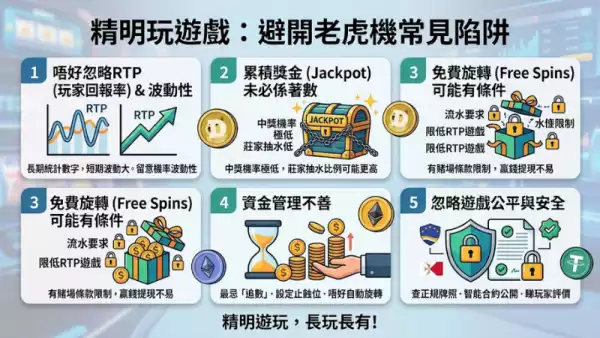 避開老虎機常見陷阱