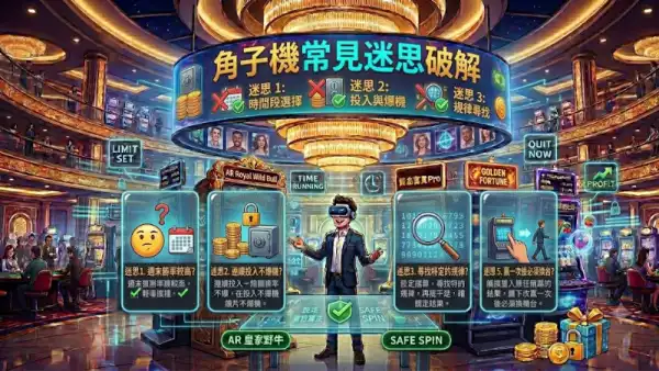 角子機常見迷思破解