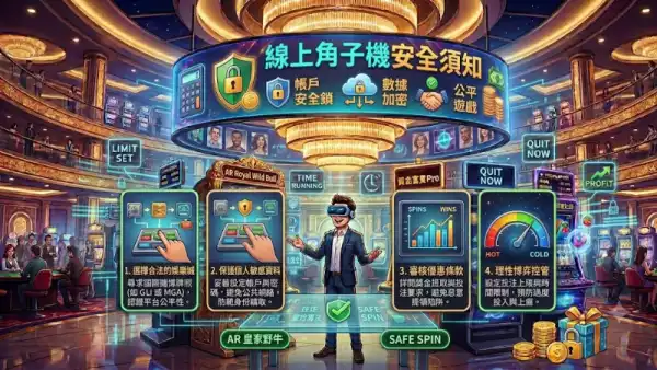 線上角子機安全須知:保護荷包與身心健康的關鍵策略