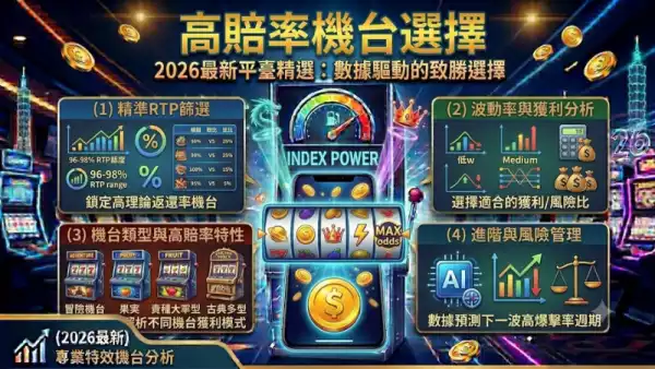 高賠率機台選擇