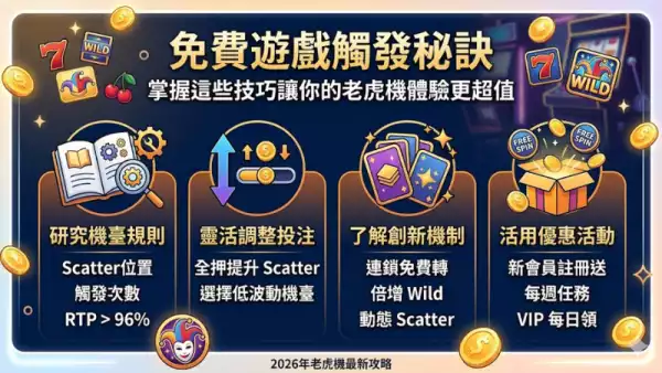 免費遊戲觸發秘訣