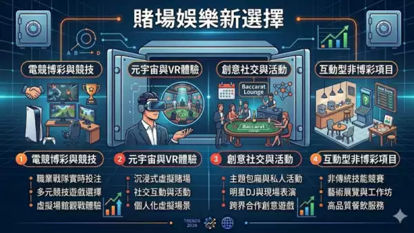 賭場娛樂新選擇：從傳統到科技的多元體驗