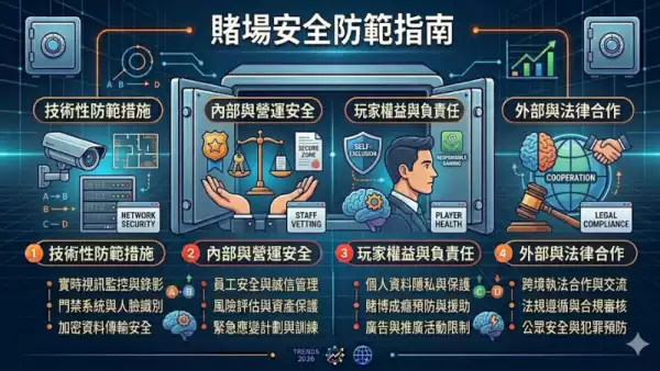 賭場安全防範指南：從籌碼管理到心理戰術的全方位守則