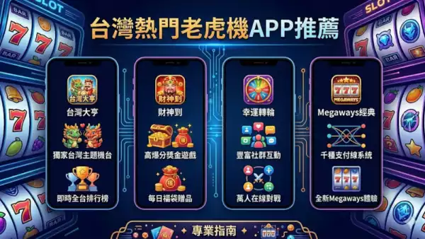 台灣熱門老虎機APP推薦