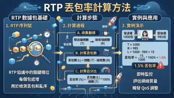 RTP丟包率計算方法