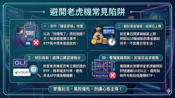 避開老虎機常見陷阱