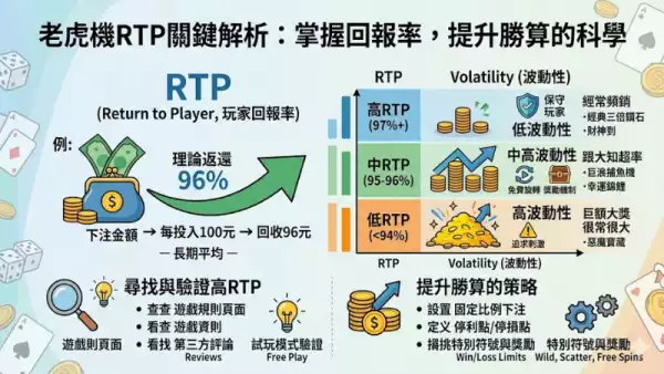老虎機RTP關鍵解析