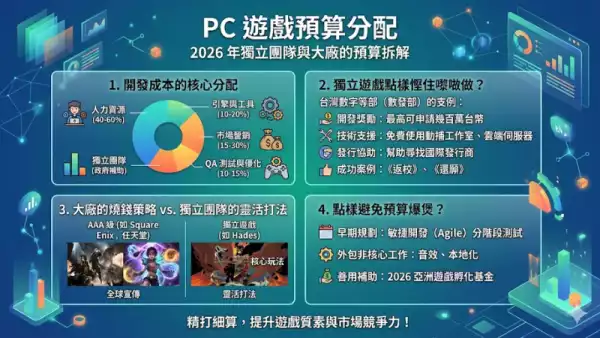 PC遊戲預算分配