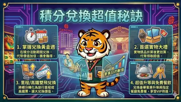 積分兌換超值秘訣