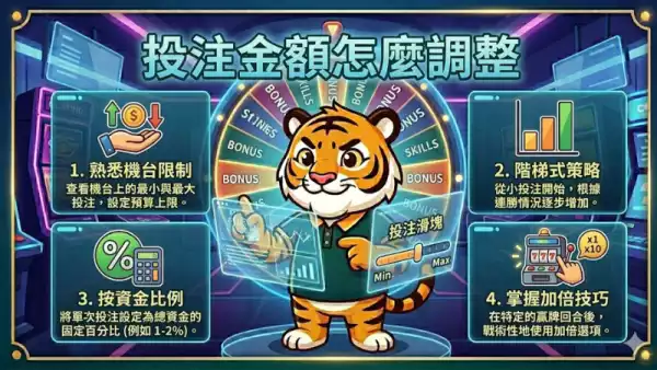 投注金額怎麼調整