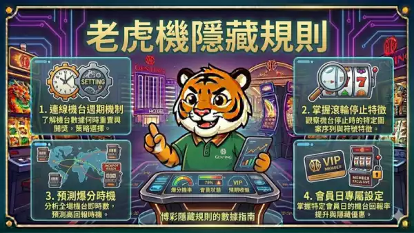 老虎機隱藏規則:雲頂賭場不會告訴你的祕密