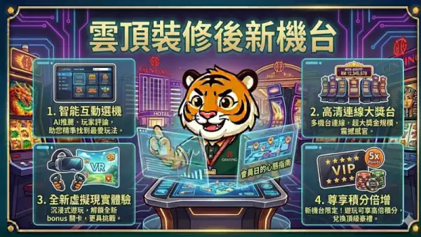 雲頂裝修後新機台