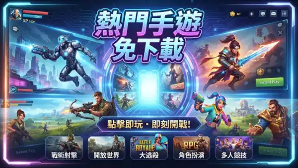 熱門手遊免下載